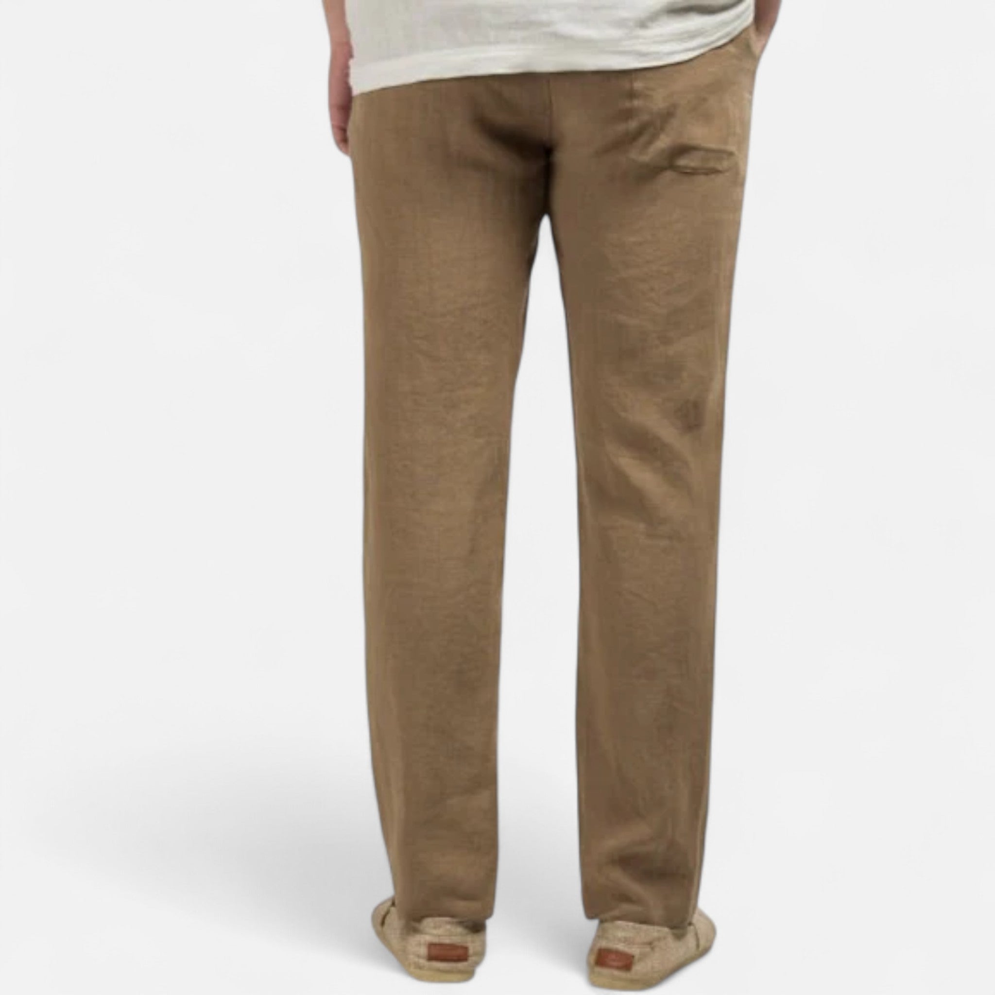 Eloura | Men’s Linen Trousers – Breathable Ease, Tailored Simplicity
