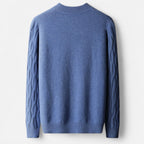 Eloura | Men’s Wool Sweater – Mid-Height Collar, Timeless Warmth