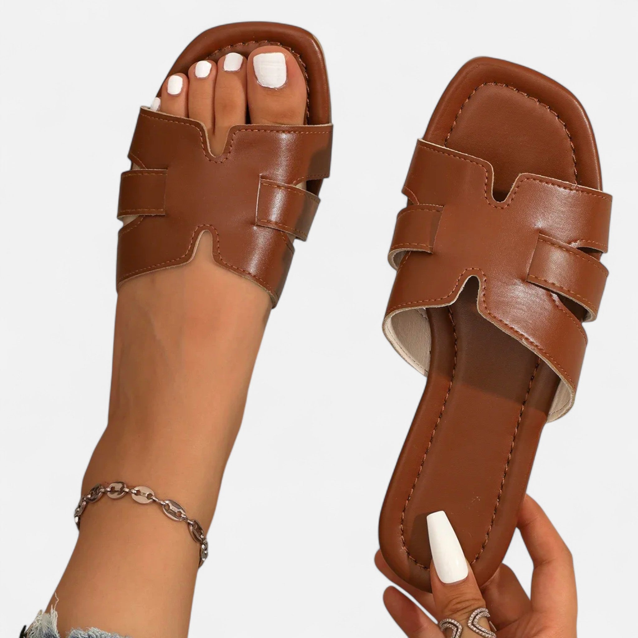 Eloura | Women’s Flat Sandals – Light Simplicity, Timeless Summer Ease