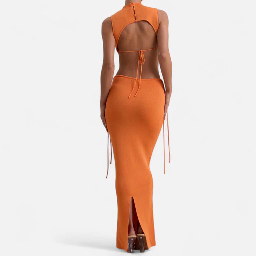Eloura | Women’s Orange Co-Ord Set – Bold Simplicity, Effortless Harmony
