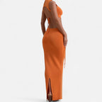Eloura | Women’s Orange Co-Ord Set – Bold Simplicity, Effortless Harmony