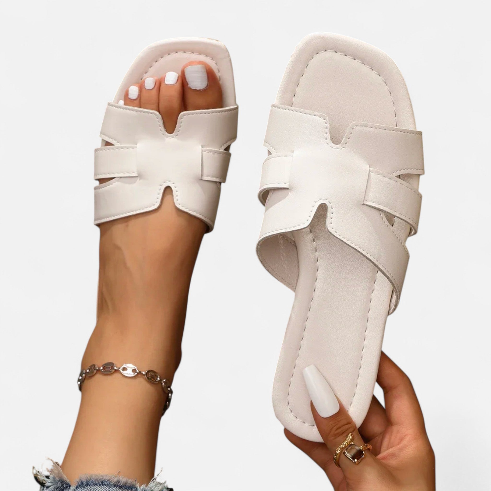 Eloura | Women’s Flat Sandals – Light Simplicity, Timeless Summer Ease