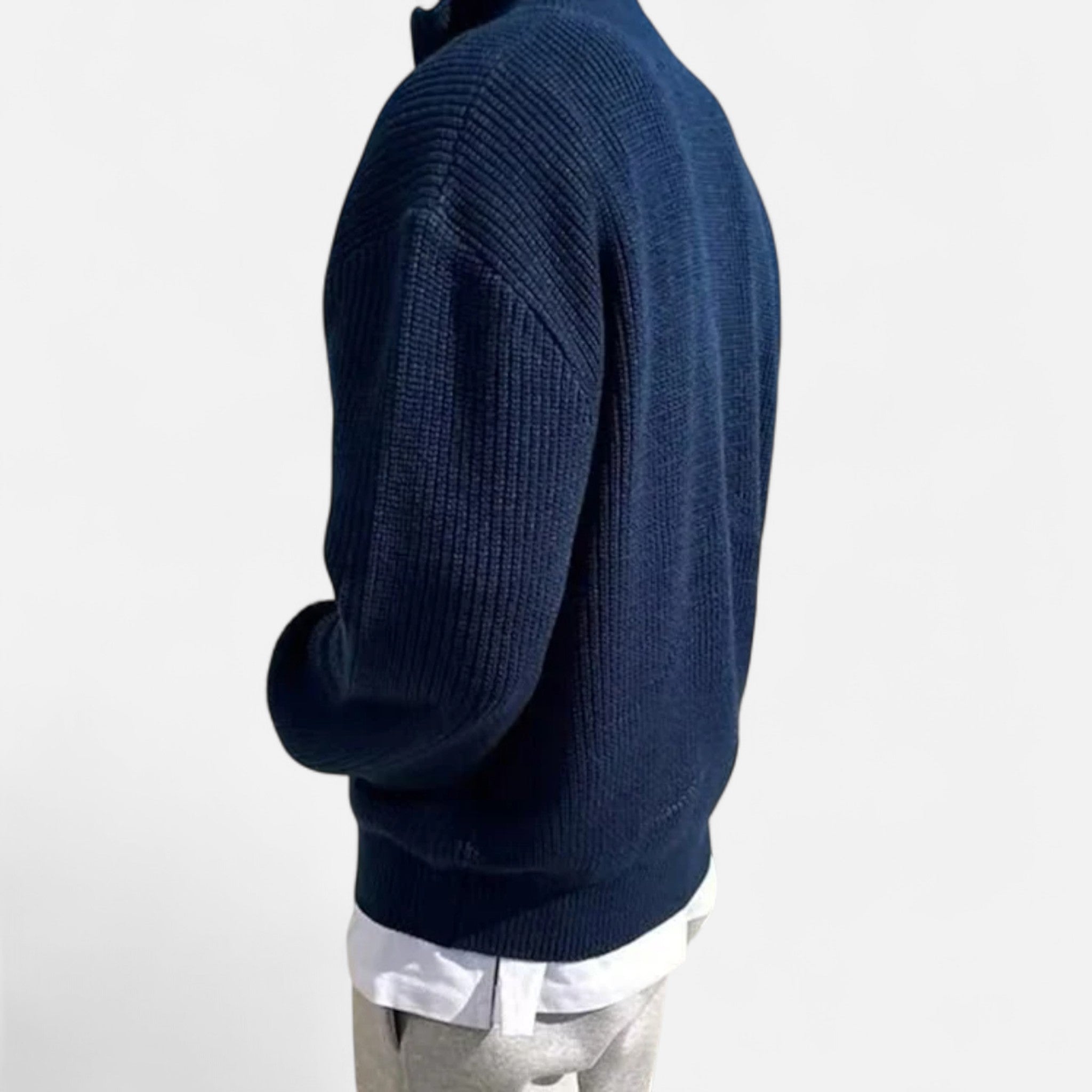 Eloura | Half-Zip Sweater – Casual Precision, Refined Warmth