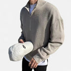 Eloura | Half-Zip Sweater – Casual Precision, Refined Warmth