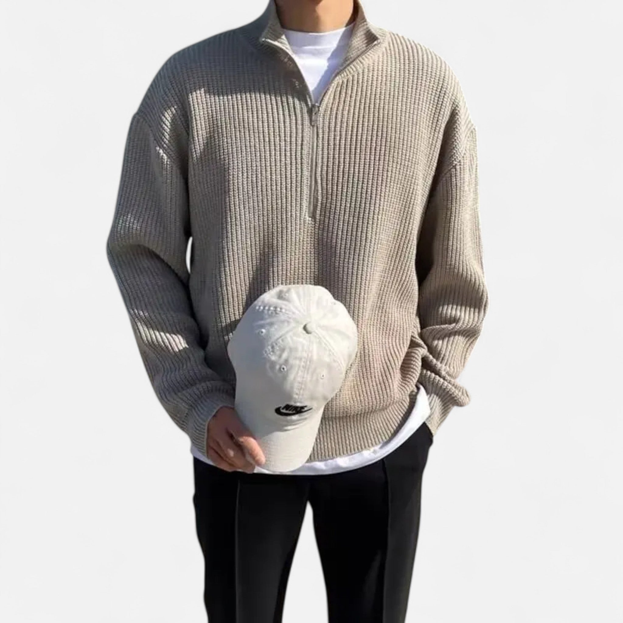 Eloura | Half-Zip Sweater – Casual Precision, Refined Warmth