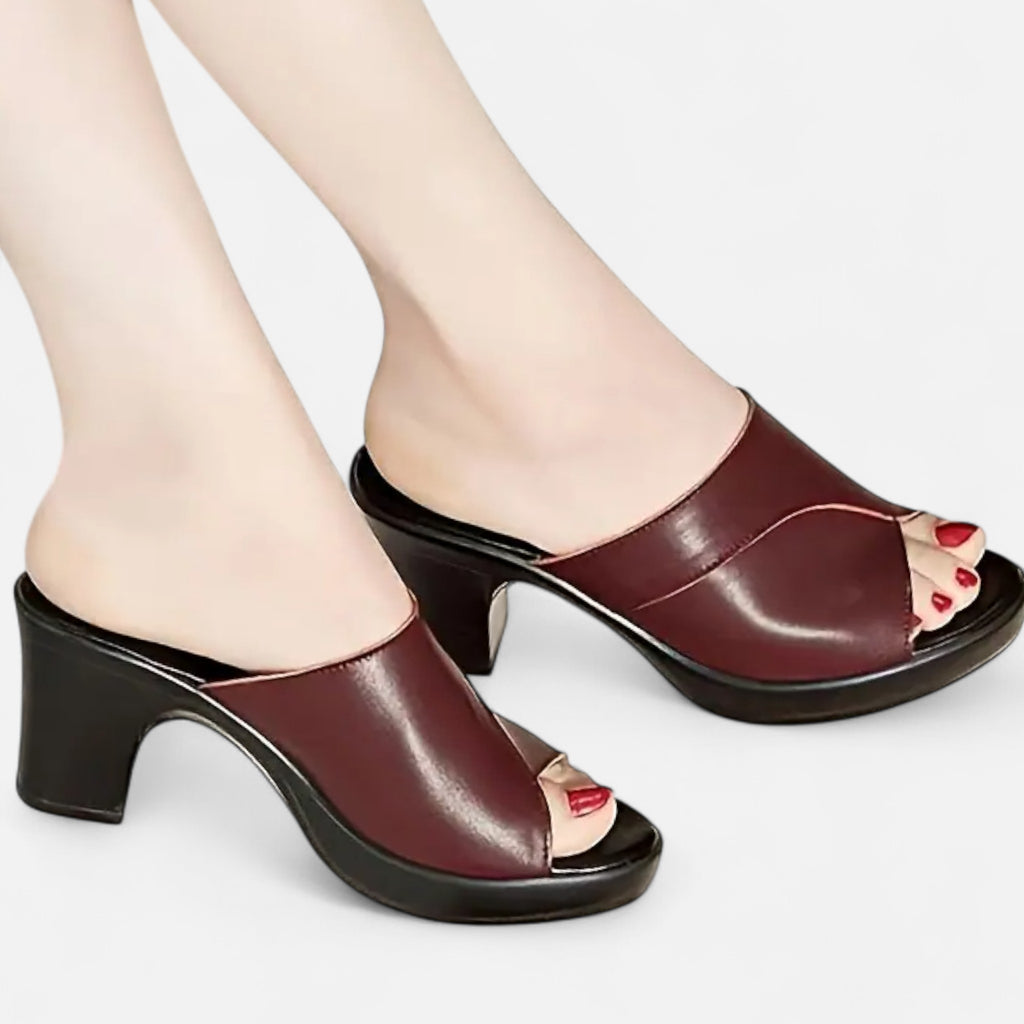 Eloura | Women’s Mule Heels – Sleek Elevation, Timeless Femininity