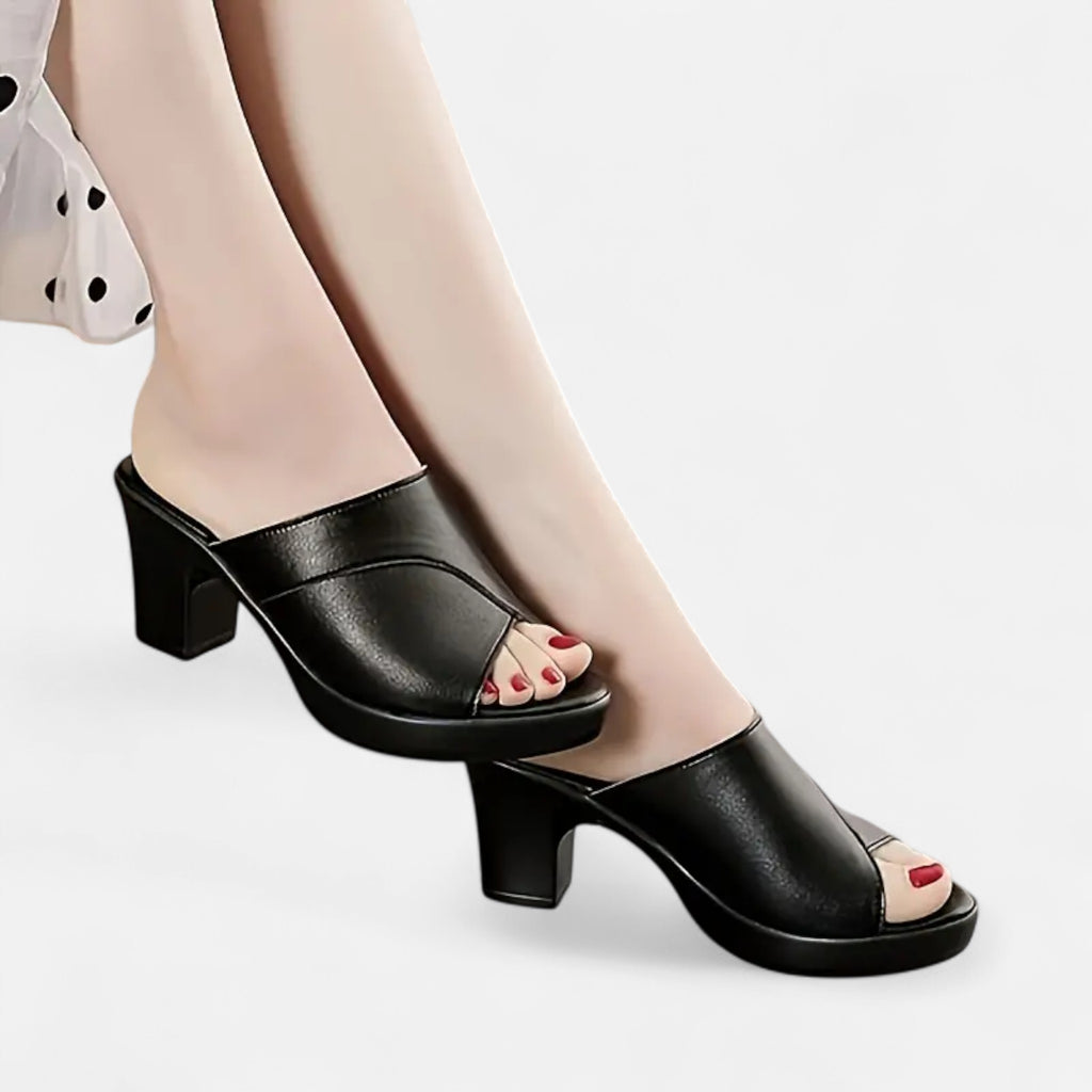Eloura | Women’s Mule Heels – Sleek Elevation, Timeless Femininity