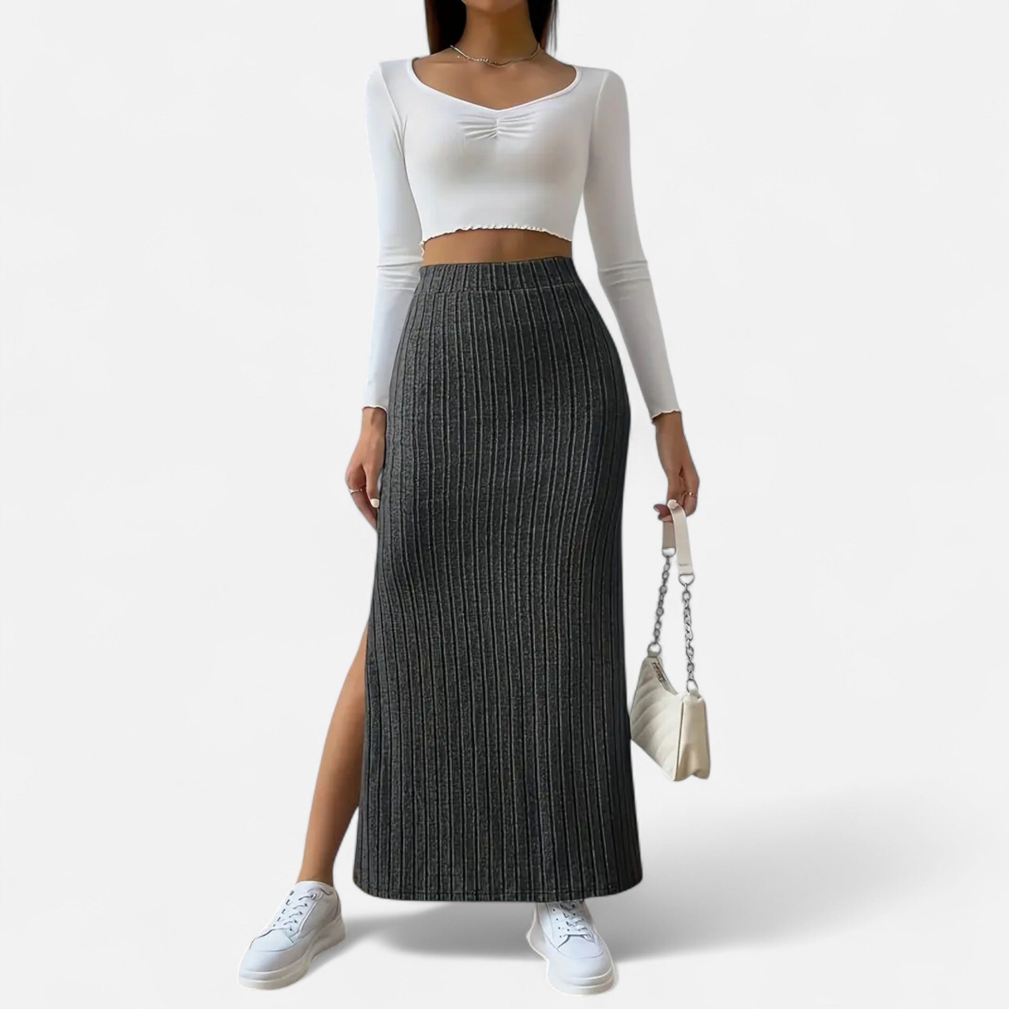 Eloura | Women’s Long Skirt – Flowing Lines, Timeless Elegance