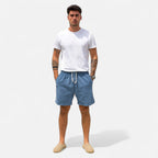 Eloura | Men’s Cotton-Blend Shorts – Breathable Ease, Modern Versatility