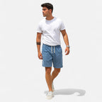 Eloura | Men’s Cotton-Blend Shorts – Breathable Ease, Modern Versatility