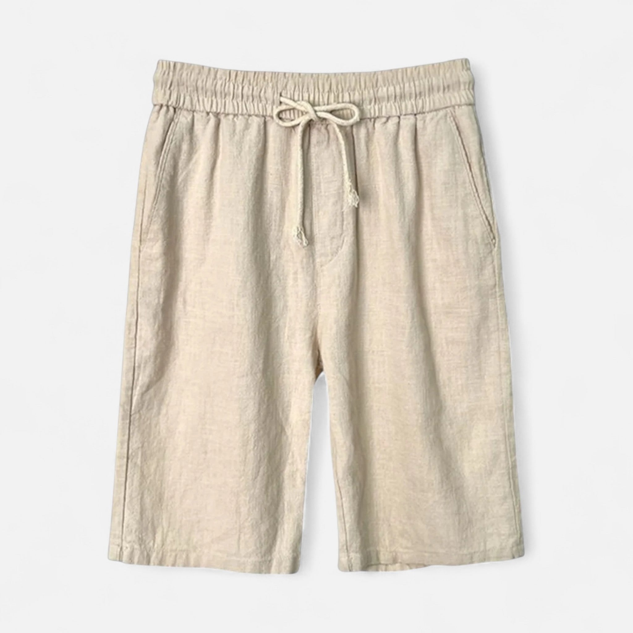 Eloura | Linen Shorts – Light Texture, Effortless Summer Poise