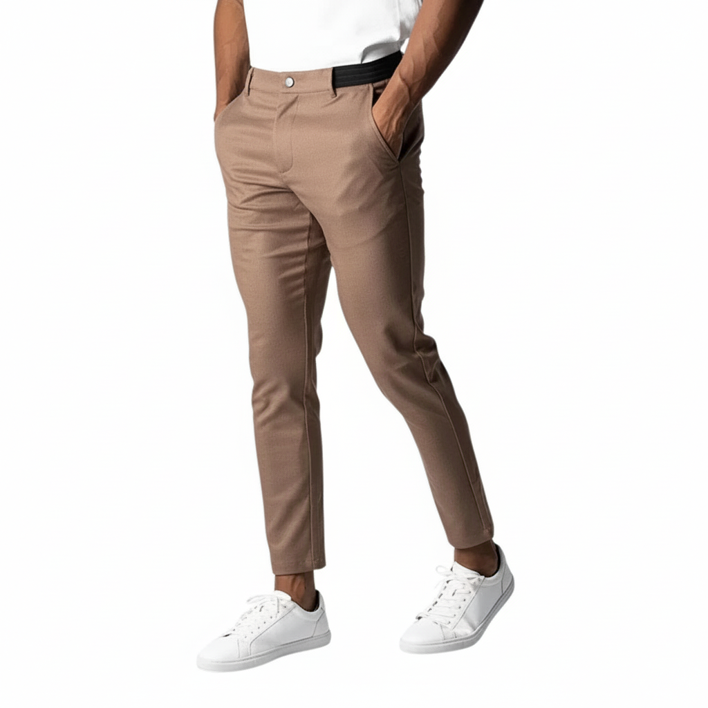 Eloura | Men’s PrimeFlex™  Tailored Stretch Trousers
