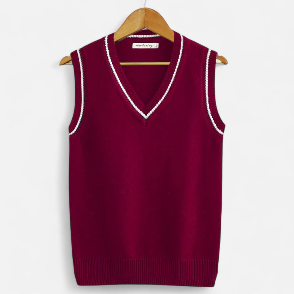 Eloura | Sleeveless Sweater – Layered Ease, Contemporary Refinement