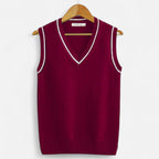 Eloura | Sleeveless Sweater – Layered Ease, Contemporary Refinement