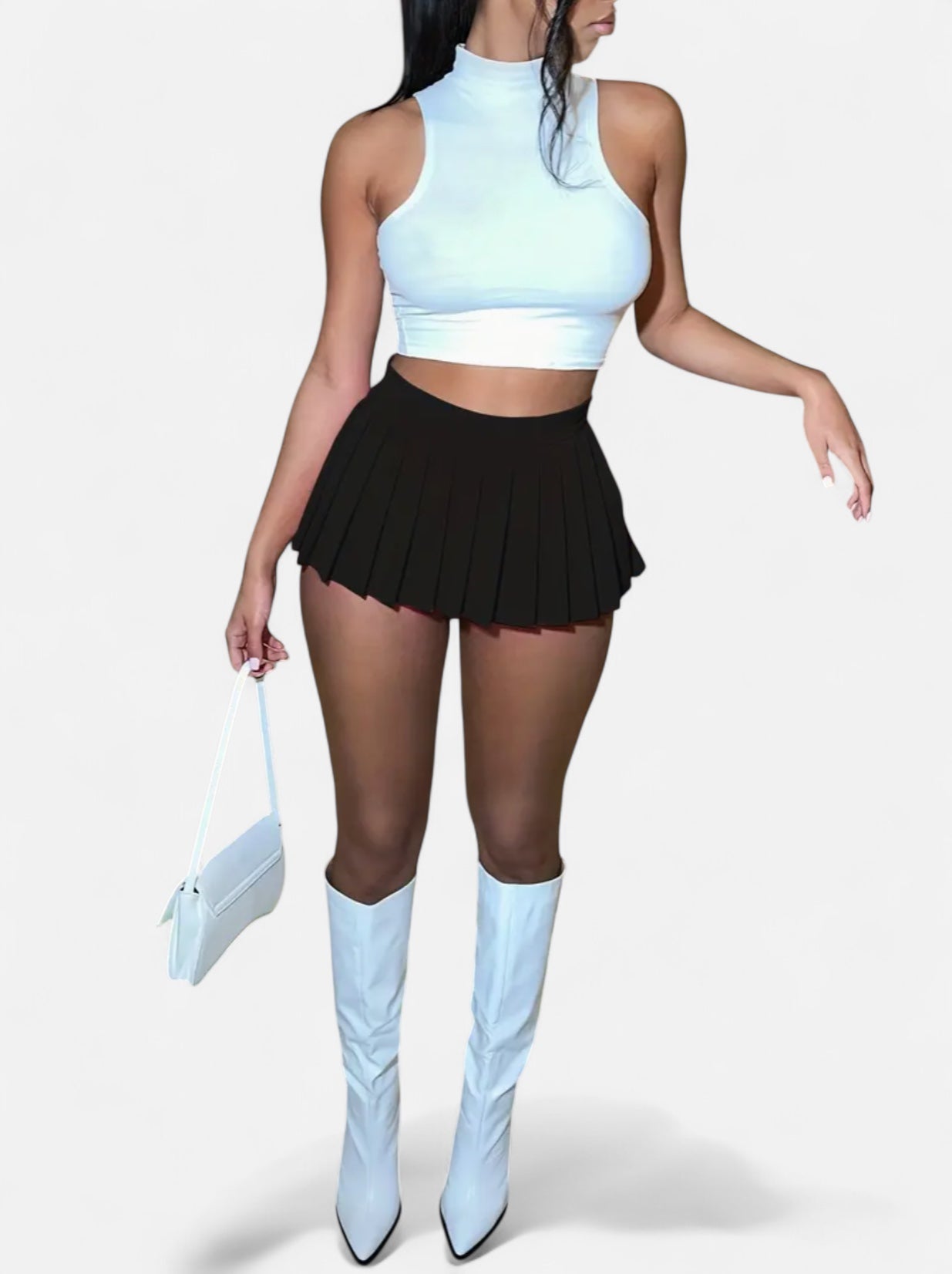 Eloura | Women's High Waist Padel Mini-Skirt