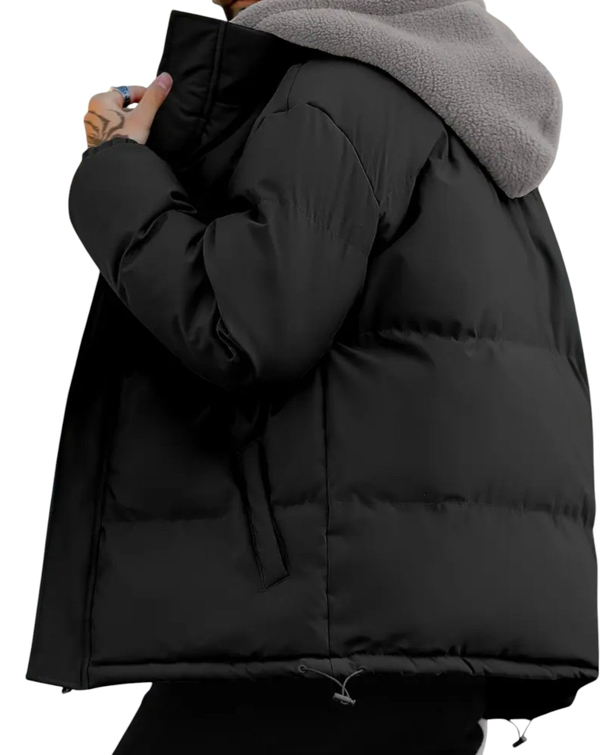 Eloura | Men’s Sherpa-Lined Winter Jacket– Ultimate Warmth, Urban Edge