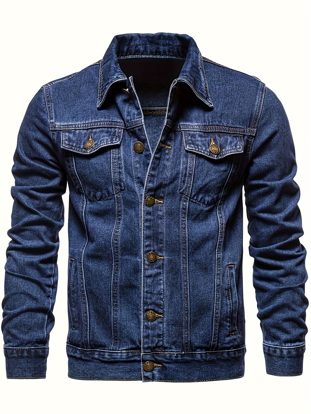 Eloura | Men’s Essential Denim Jacket — Classic, Versatile & Timelessly Cool