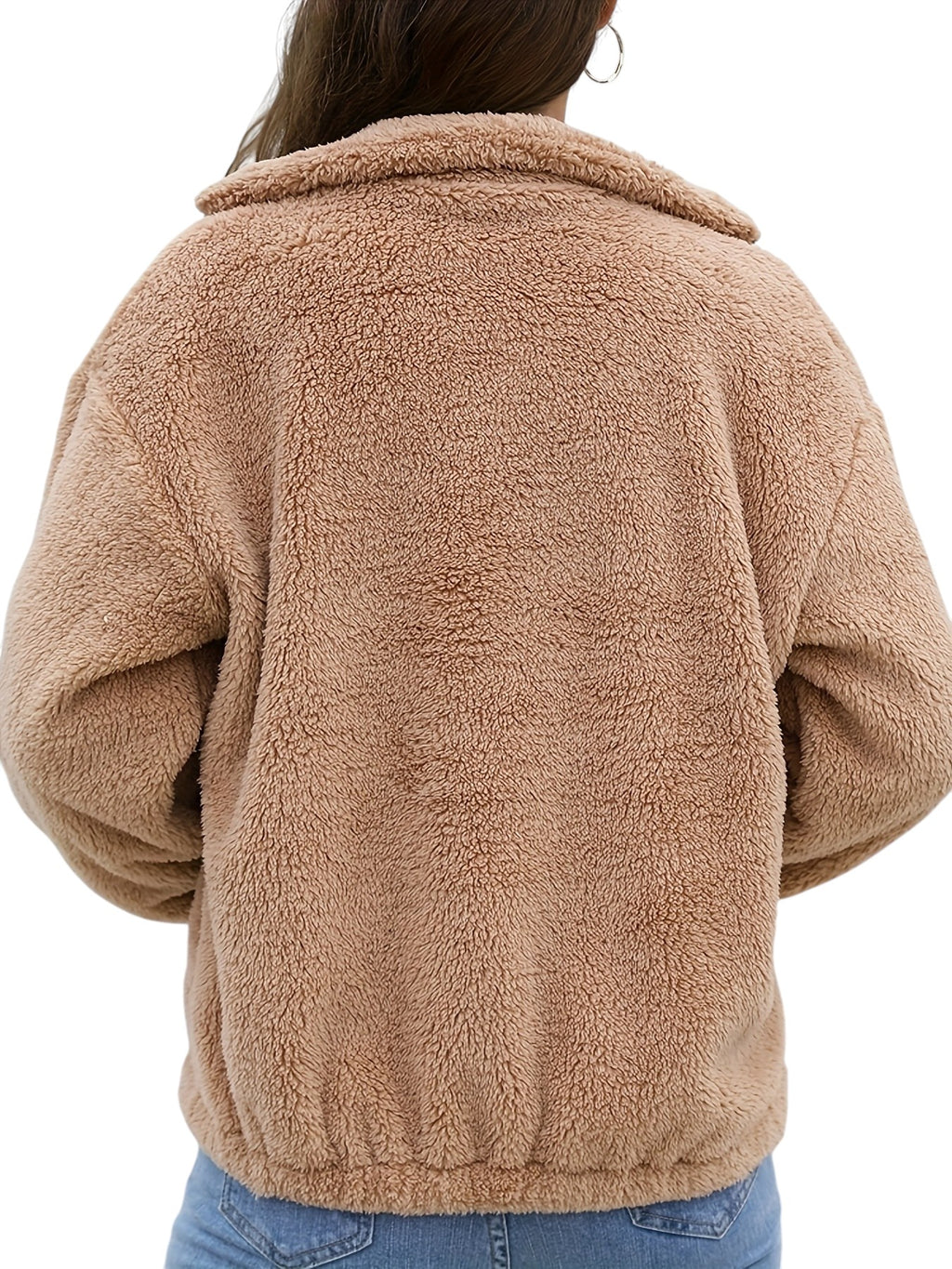 Eloura | Women’s Cozy Zip-Up Fleece Jacket – Warm, Soft & Everyday Essential