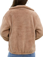 Eloura | Women’s Cozy Zip-Up Fleece Jacket – Warm, Soft & Everyday Essential