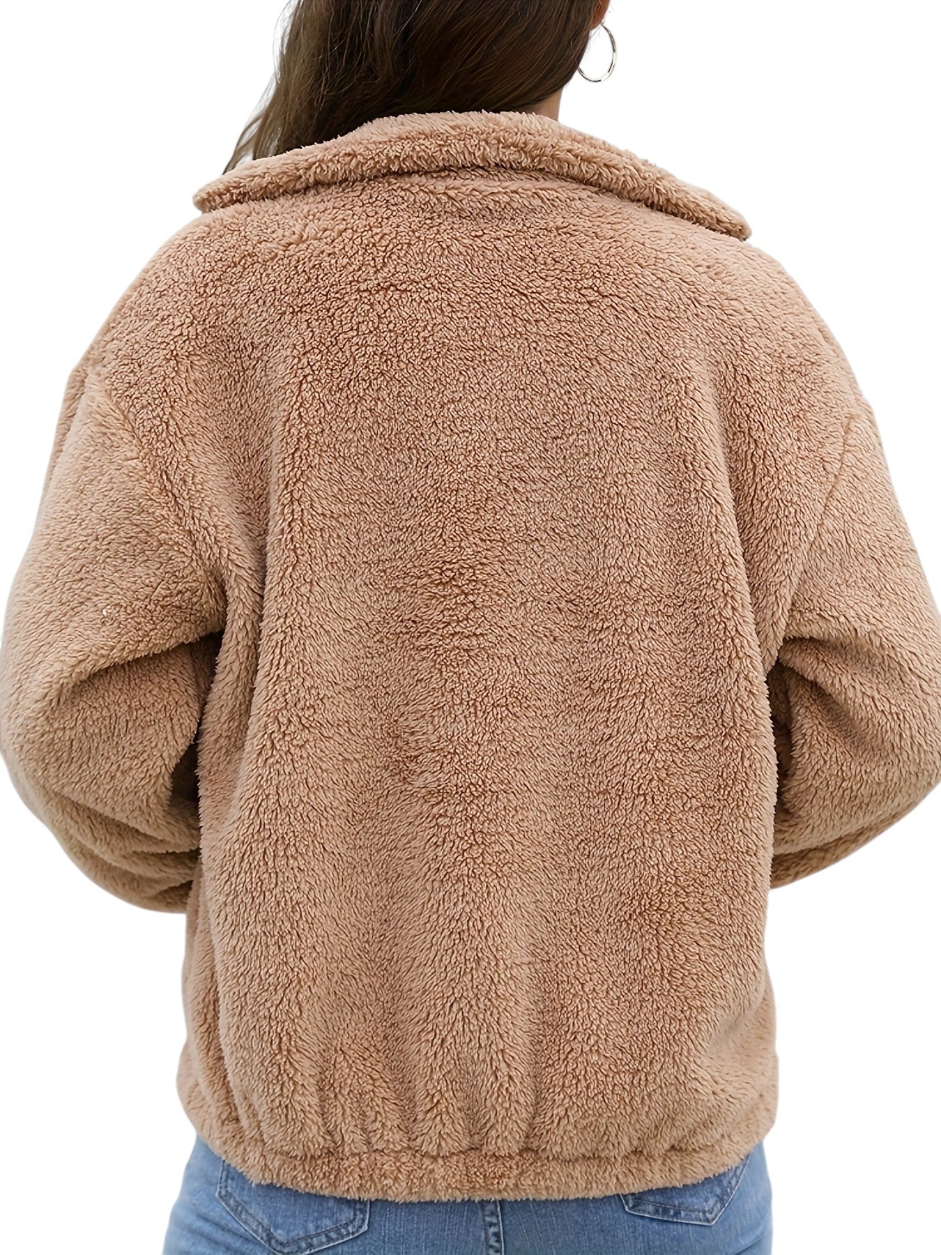 Eloura | Women’s Cozy Zip-Up Fleece Jacket – Warm, Soft & Everyday Essential