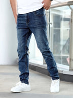 Eloura | Men’s Classic Tapered Denim Jeans — Effortless, Durable & Timelessly