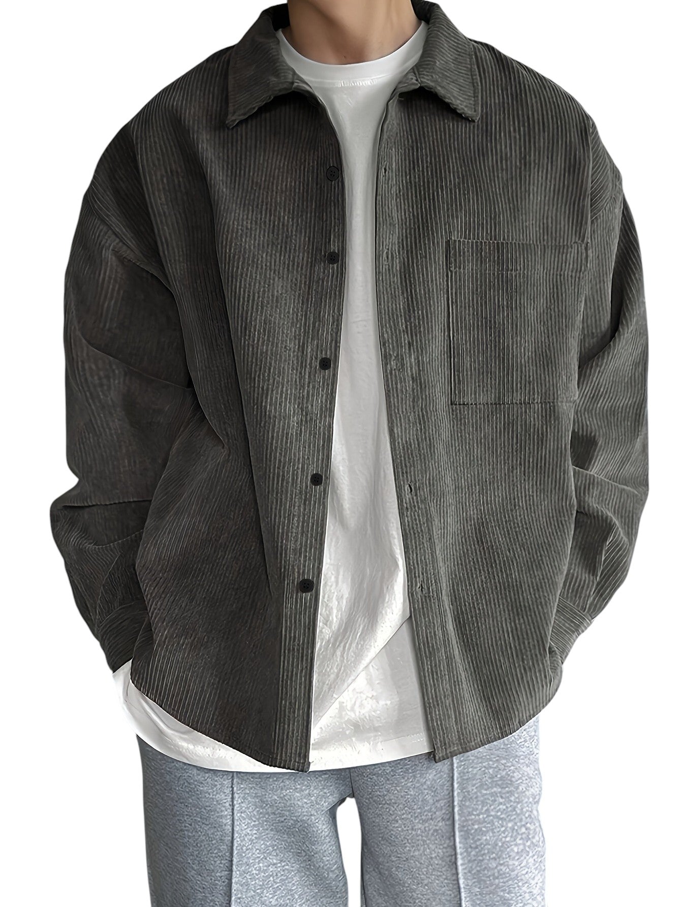 Eloura | Men’s Corduroy Overshirt – Soft Heritage Edition