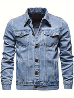 Eloura | Men’s Essential Denim Jacket — Classic, Versatile & Timelessly Cool