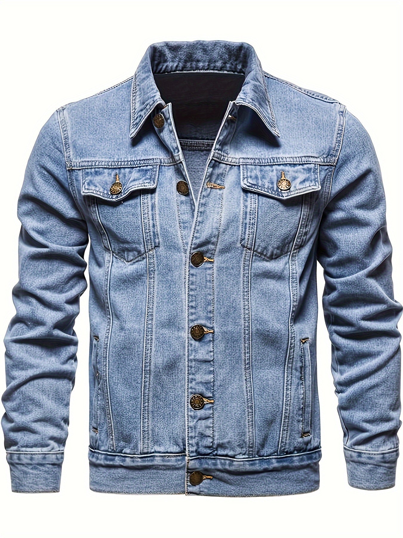 Eloura | Men’s Essential Denim Jacket — Classic, Versatile & Timelessly Cool