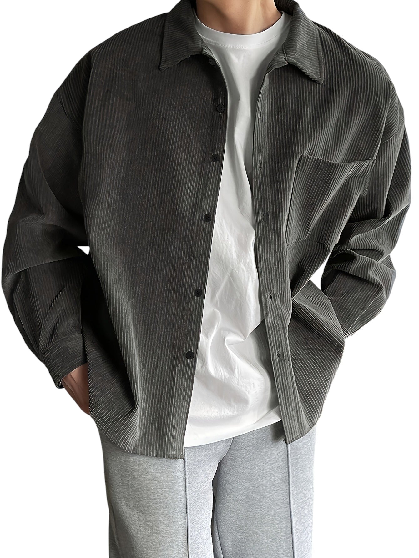Eloura | Men’s Corduroy Overshirt – Soft Heritage Edition