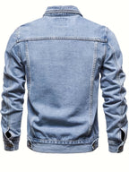 Eloura | Men’s Essential Denim Jacket — Classic, Versatile & Timelessly Cool
