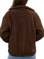 Eloura | Women’s Cozy Zip-Up Fleece Jacket – Warm, Soft & Everyday Essential