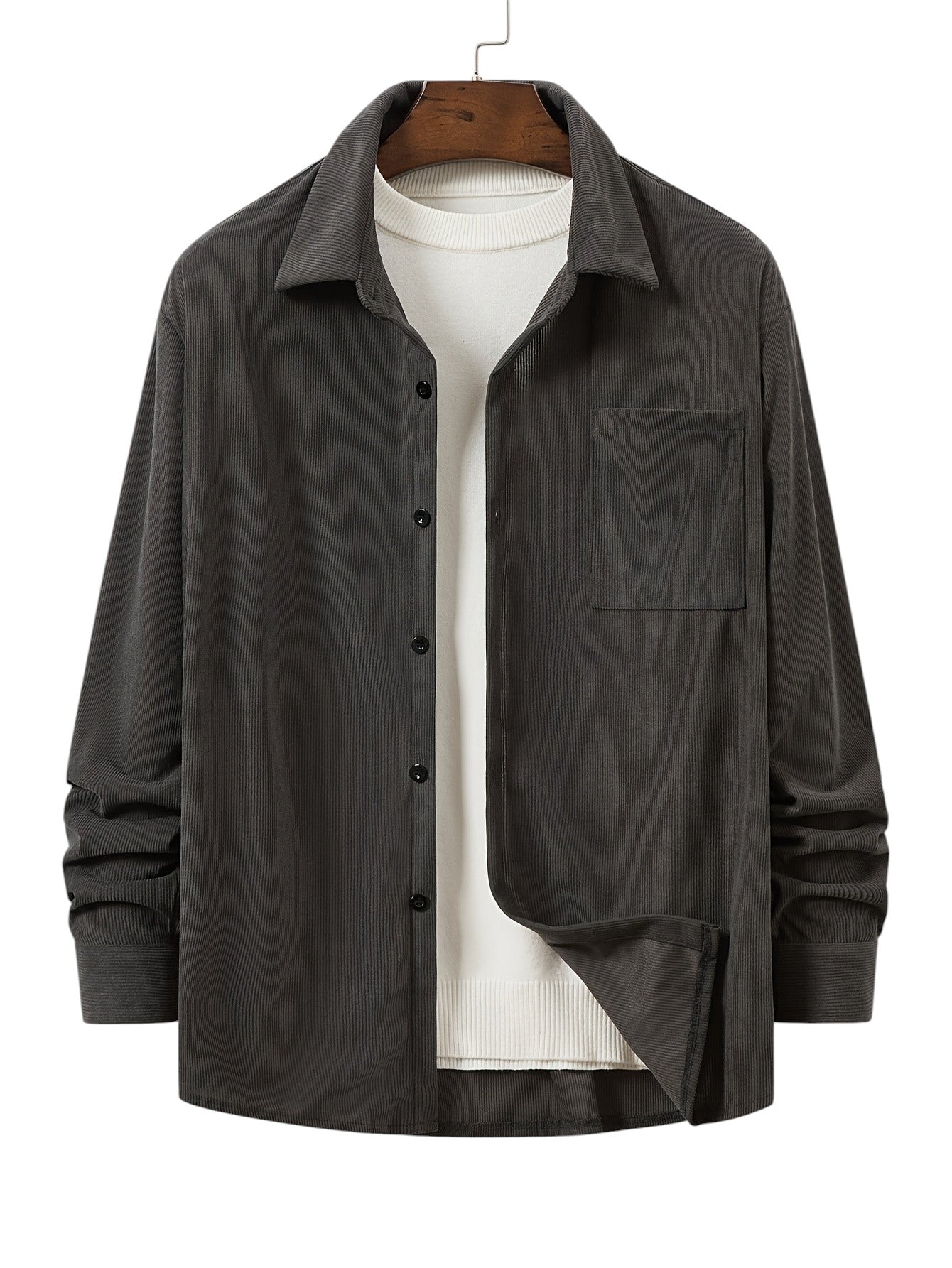 Eloura | Men’s Corduroy Overshirt – Soft Heritage Edition
