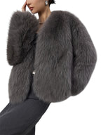 Eloura | Women’s Luxe Faux Fur Coat – Plush, Elegant & Winter-Ready