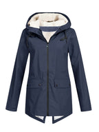 Eloura | Women’s Fleece-Lined Hooded Parka – Warmth for Every Day