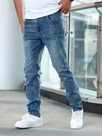 Eloura | Men’s Classic Tapered Denim Jeans — Effortless, Durable & Timelessly