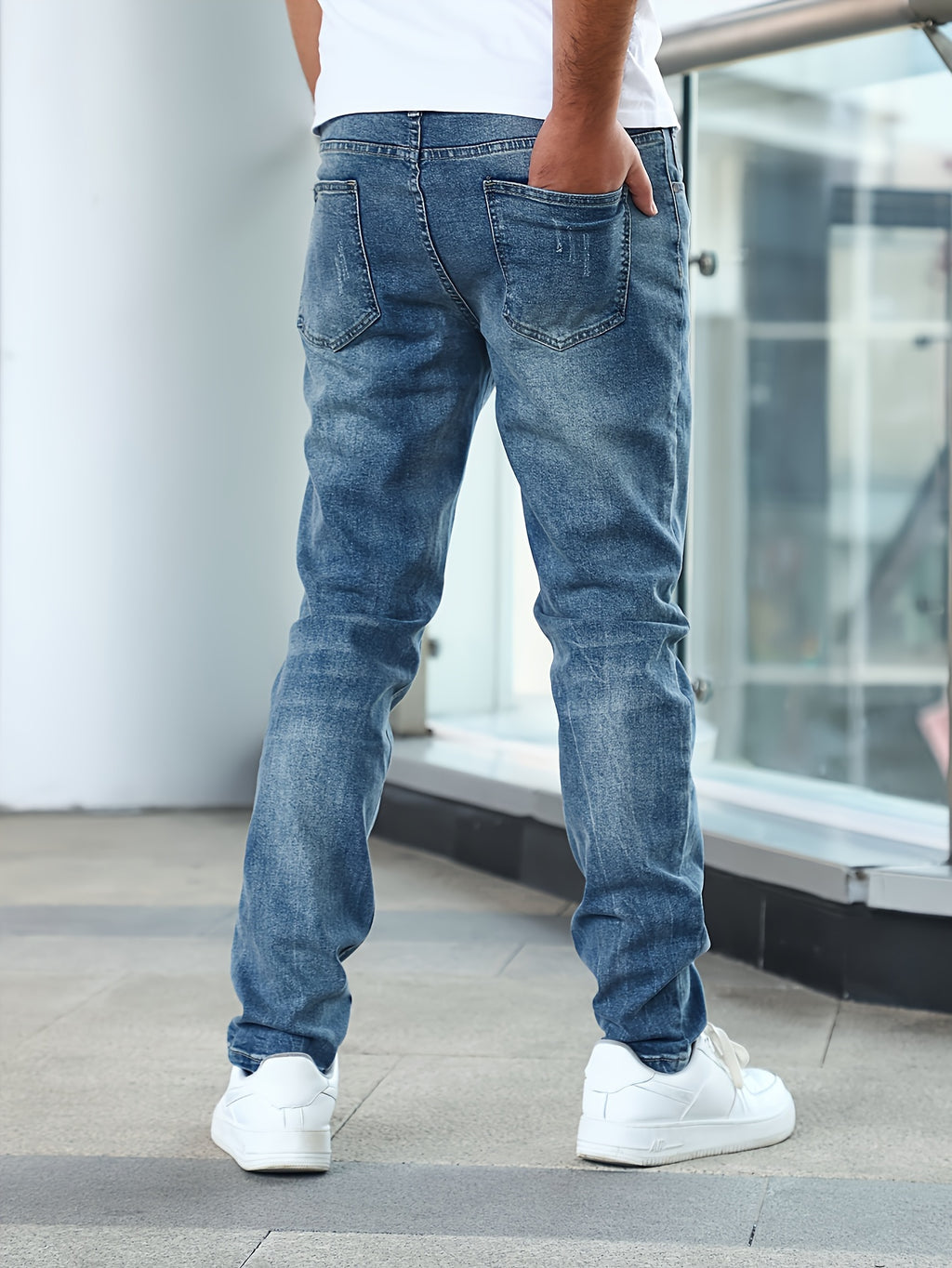 Eloura | Men’s Classic Tapered Denim Jeans — Effortless, Durable & Timelessly
