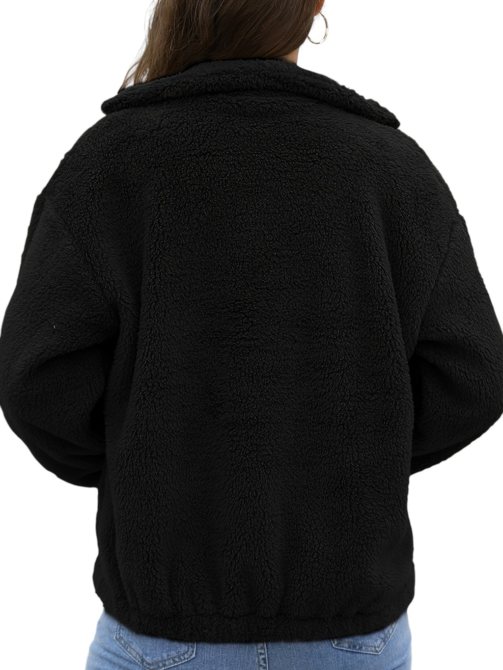 Eloura | Women’s Cozy Zip-Up Fleece Jacket – Warm, Soft & Everyday Essential