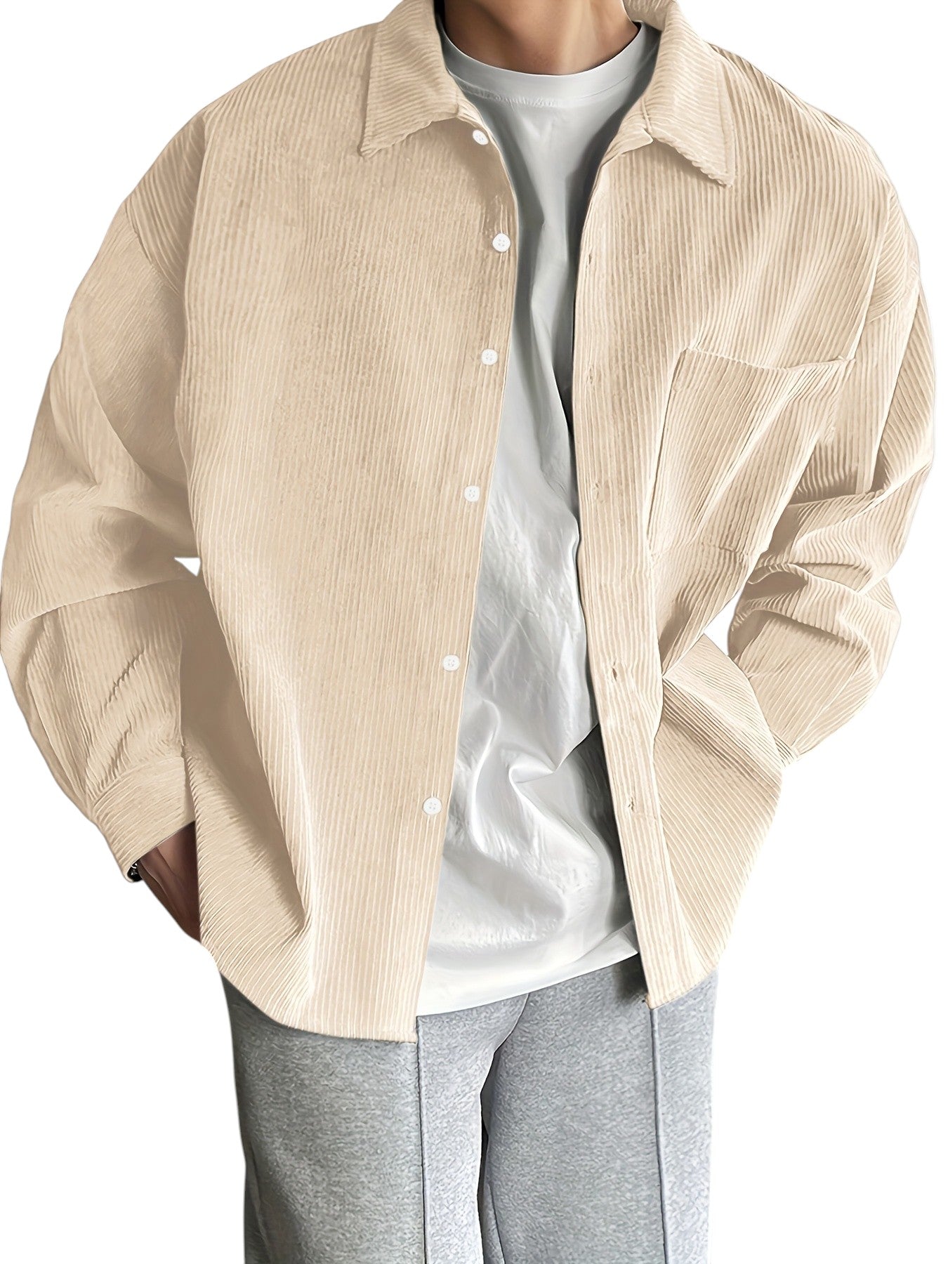 Eloura | Men’s Corduroy Overshirt – Soft Heritage Edition