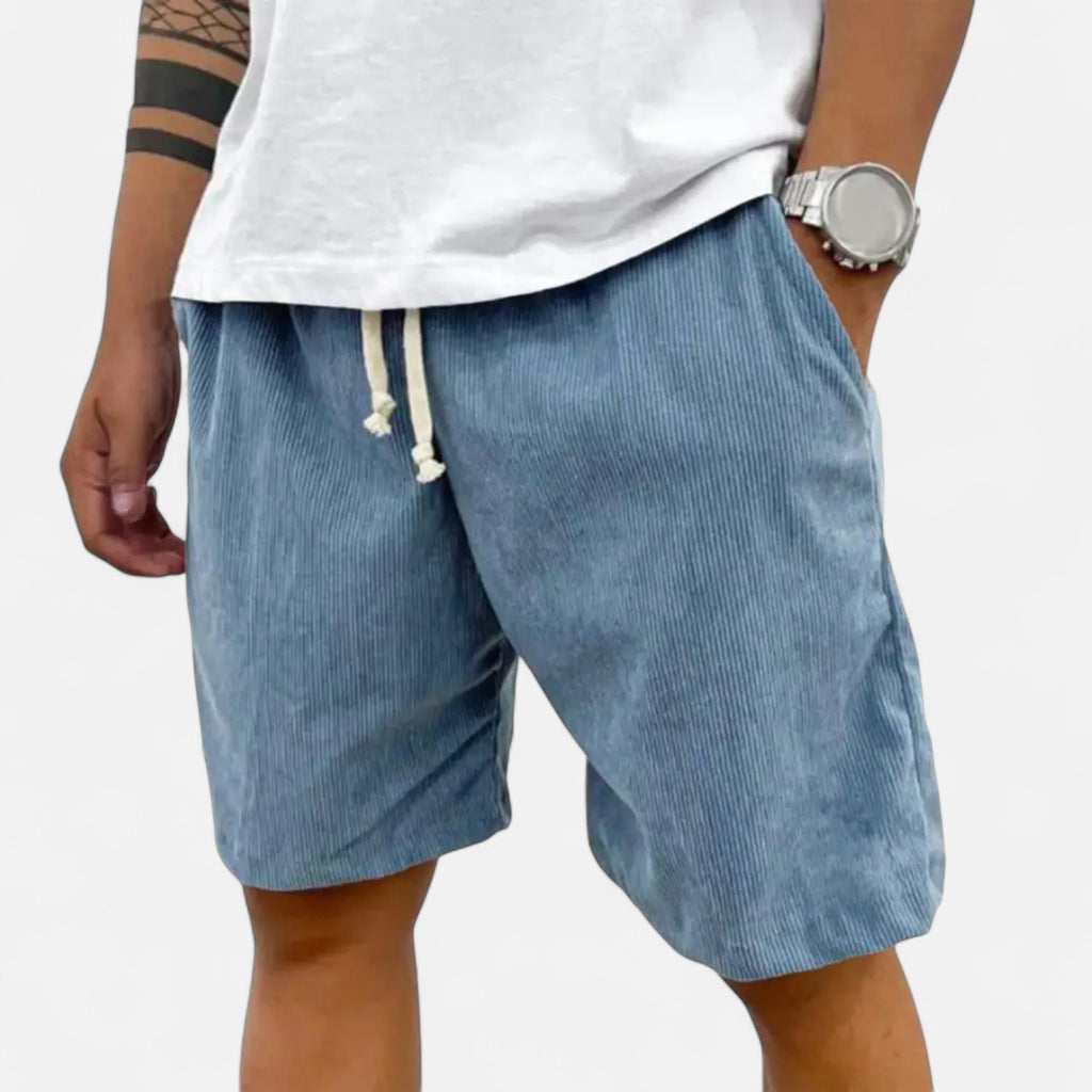 Eloura | Men’s Cotton-Blend Shorts – Breathable Ease, Modern Versatility