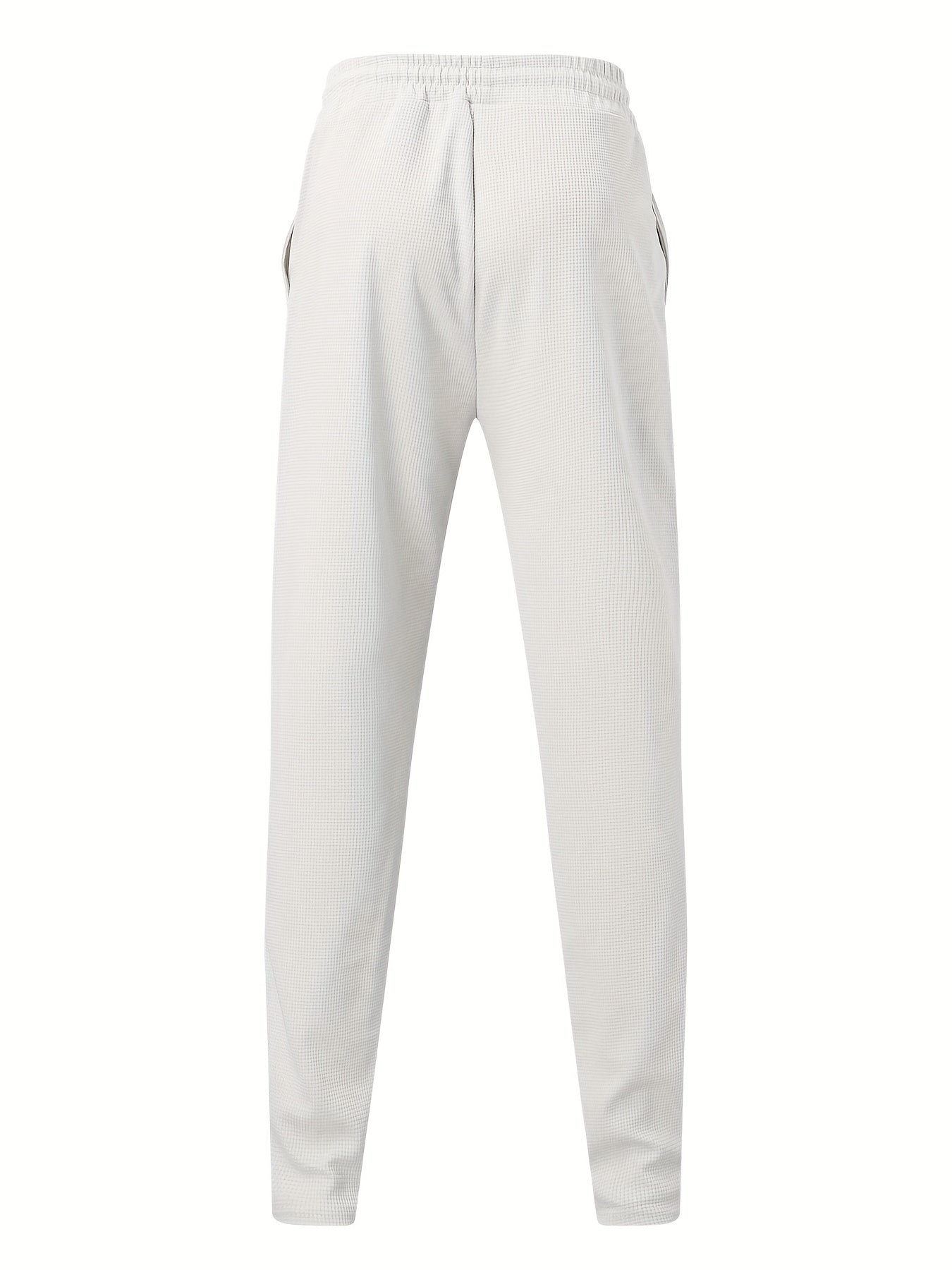 Eloura | Men’s Textured Slim-Fit Drawstring Trousers — Minimal, Refined & Effortlessly Modern