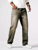 Eloura | Men’s Relaxed Straight-Leg Denim Jeans — Classic, Durable & Effortless