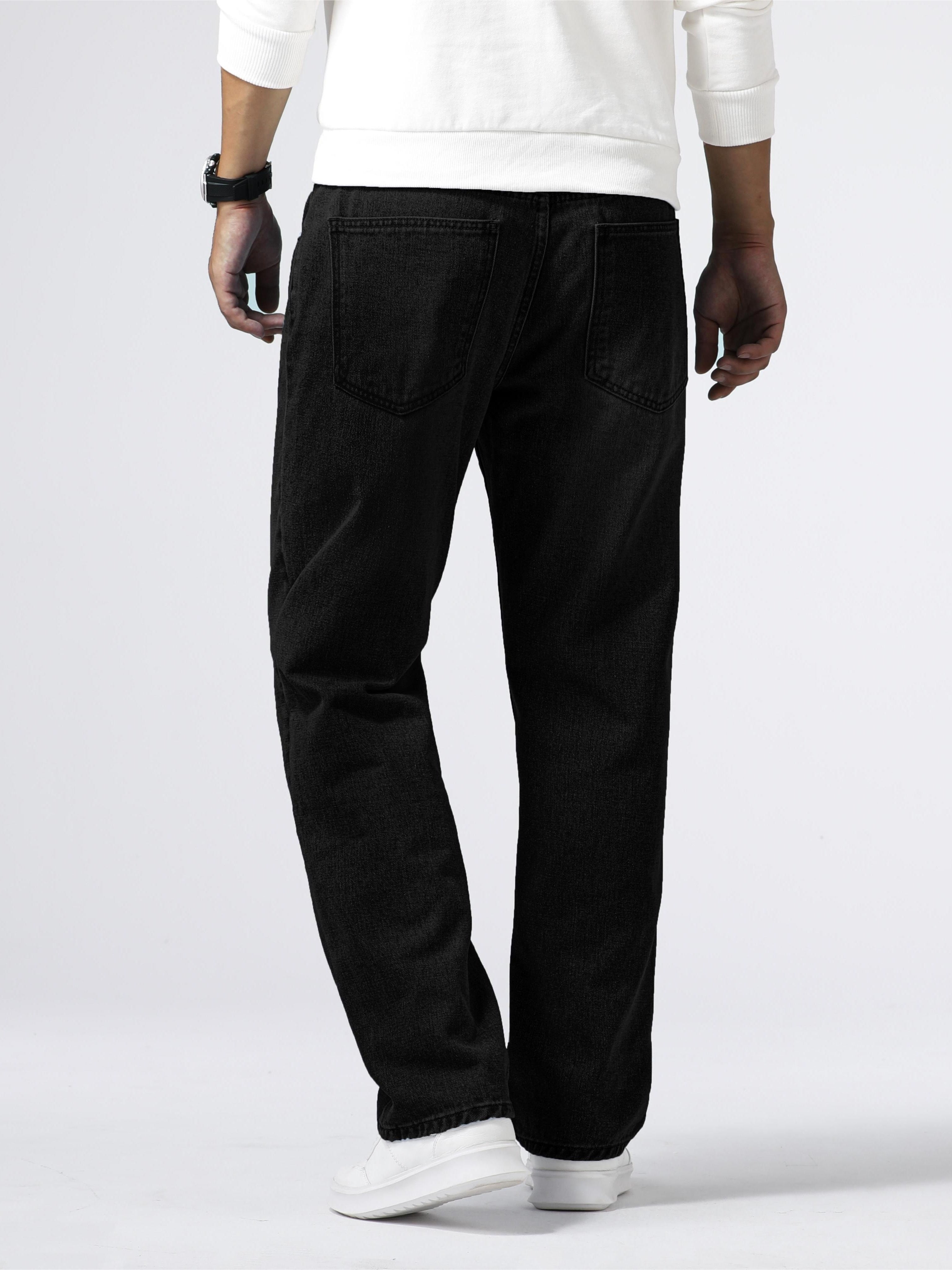 Eloura | Men’s Relaxed Straight-Leg Denim Jeans — Classic, Durable & Effortless
