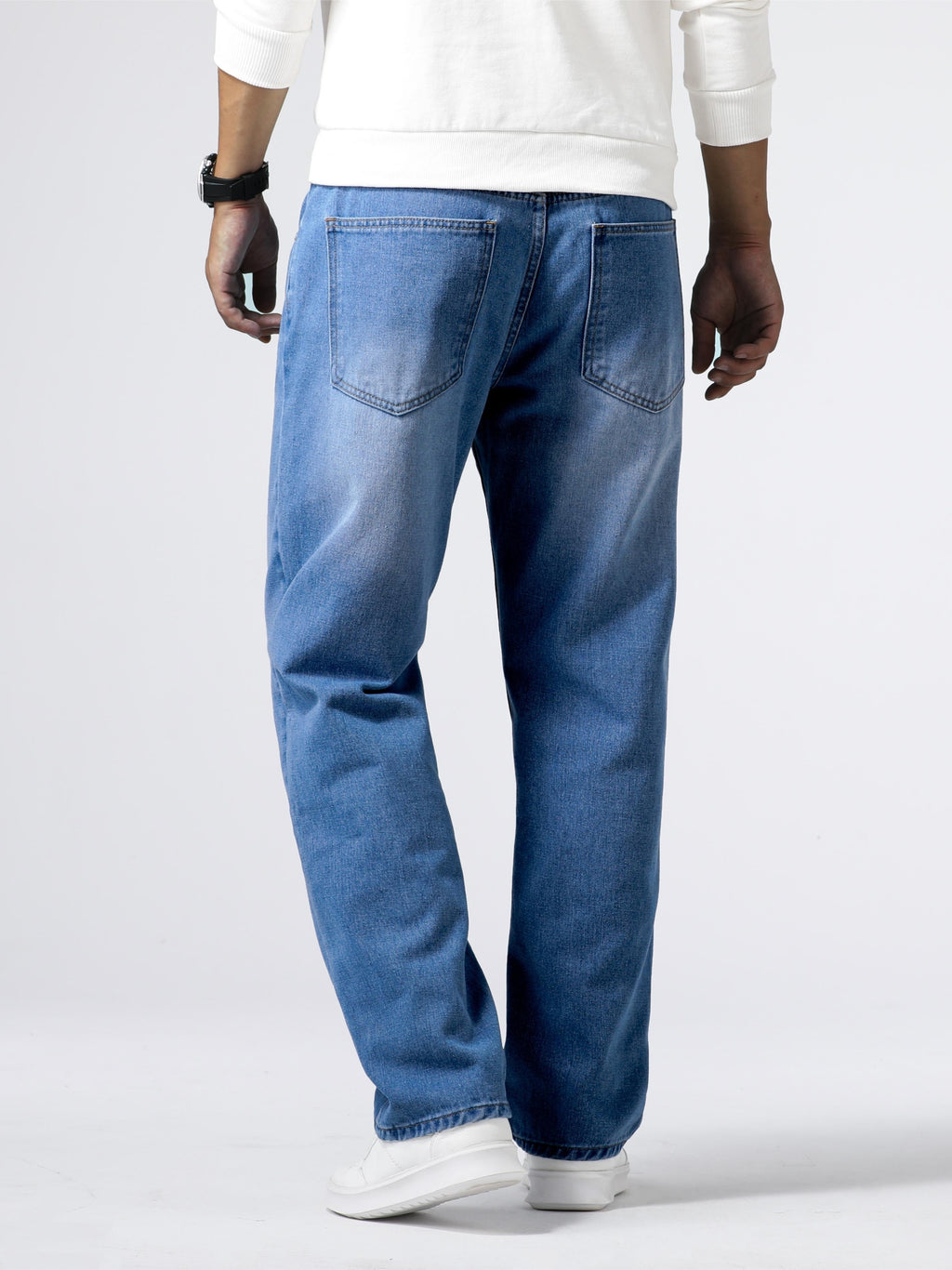 Eloura | Men’s Relaxed Straight-Leg Denim Jeans — Classic, Durable & Effortless