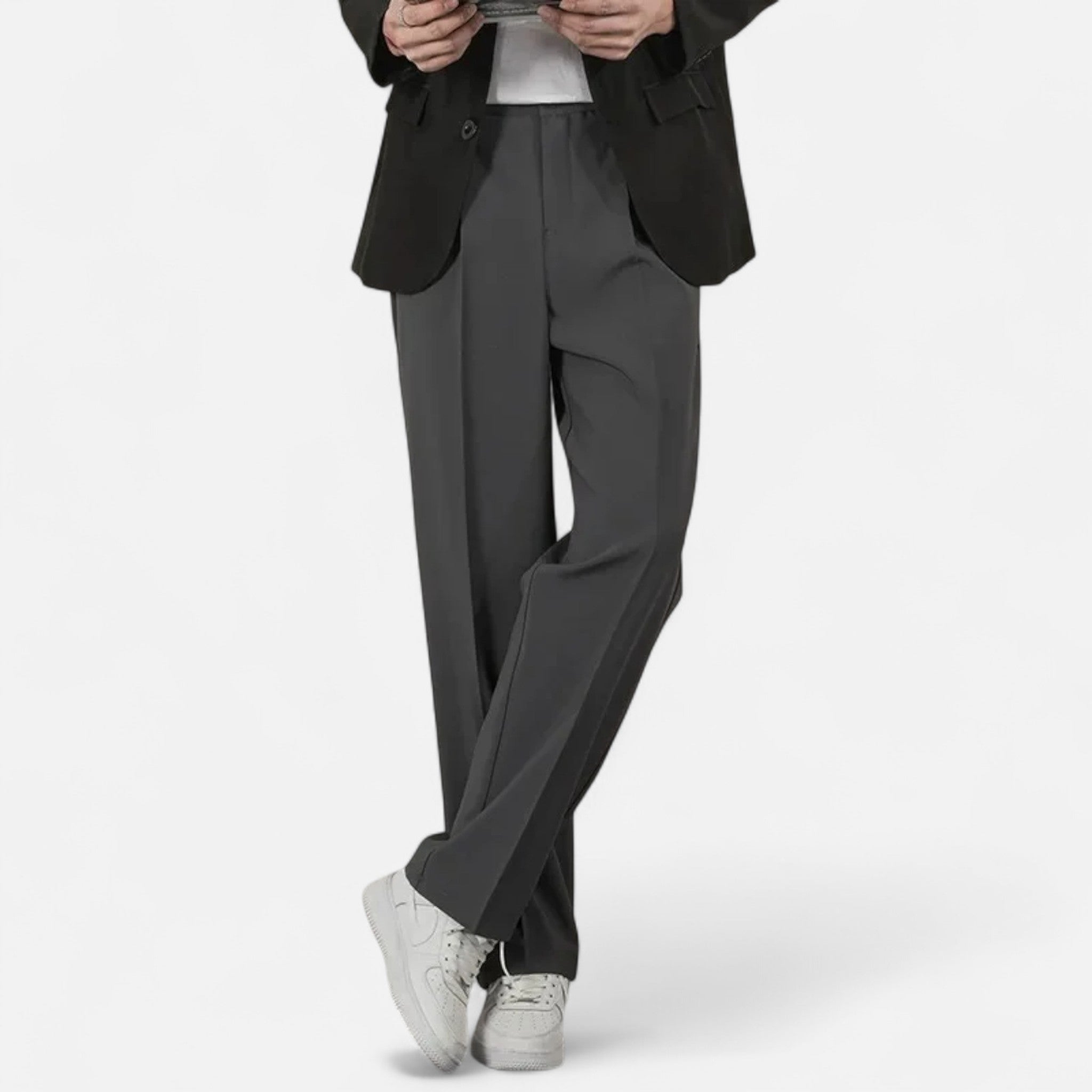 Eloura | Men’s Fitted Dress Trousers – Tailored Precision, Timeless Authority