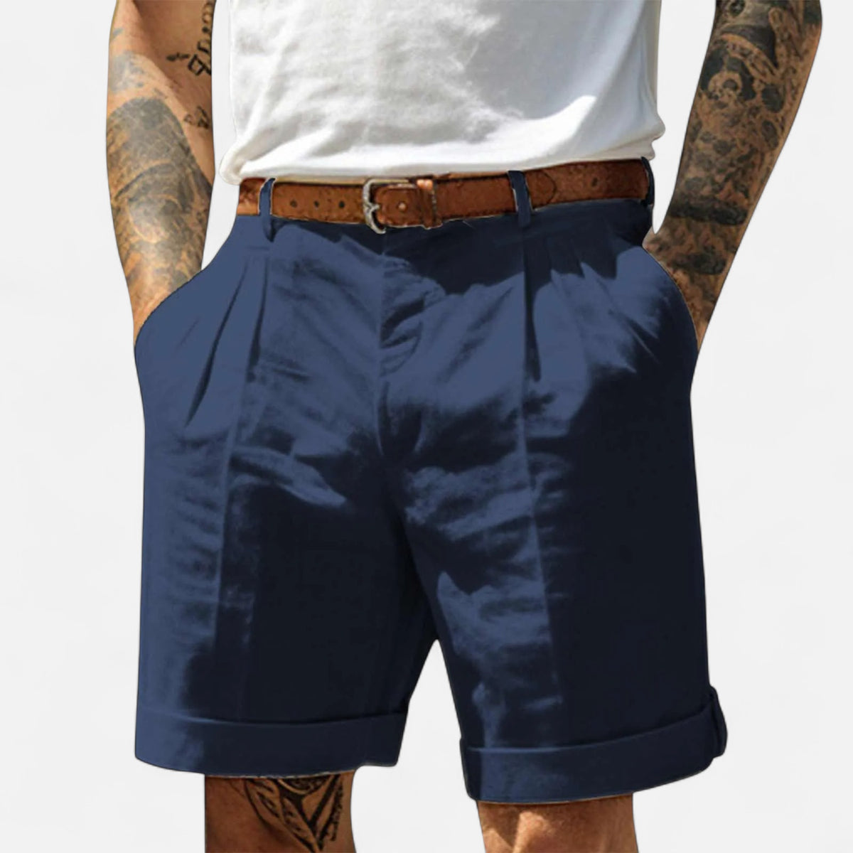 Eloura | Men's Summer Linen Shorts