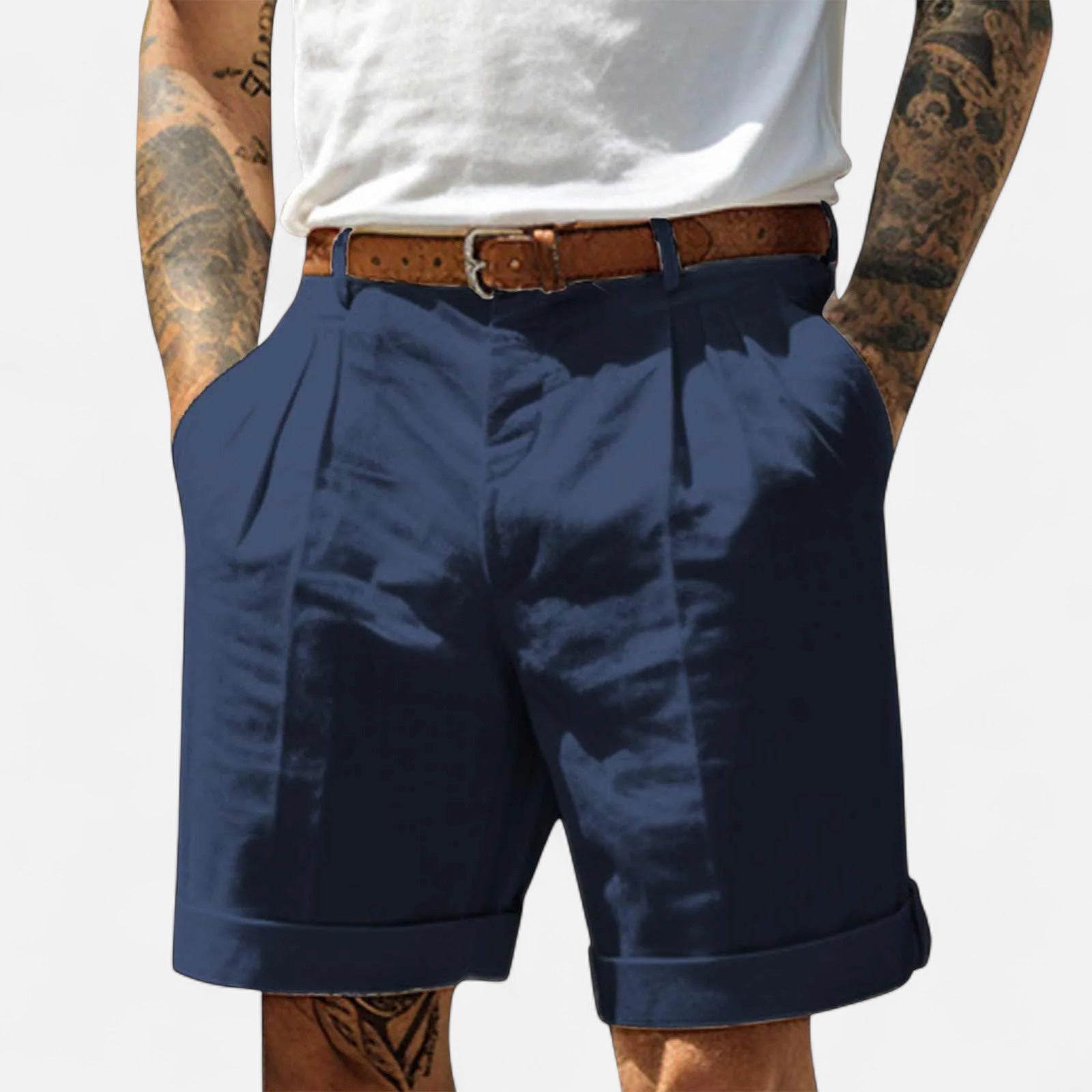 Eloura | Men's Summer Linen Shorts