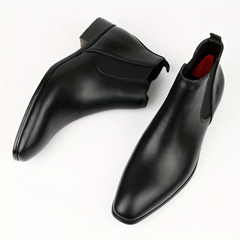 Eloura | Men’s Sleek Dress Chelsea Boots – Sharp Lines, Effortless Edge