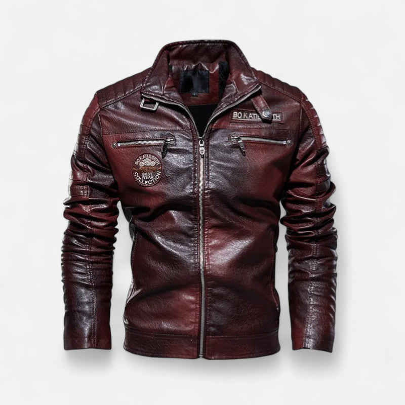 Eloura | Men's Winter Leather Jacket