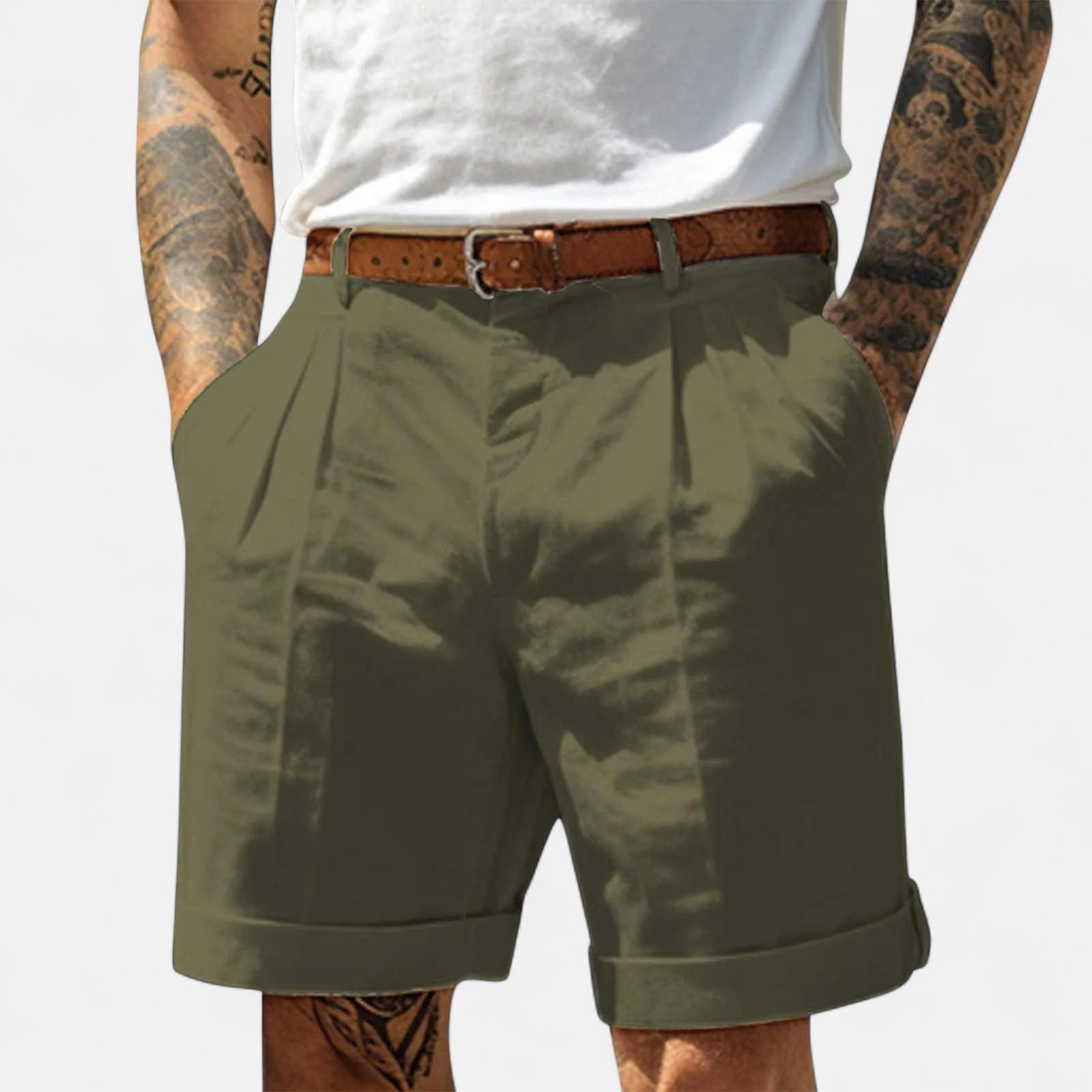 Eloura | Men's Summer Linen Shorts