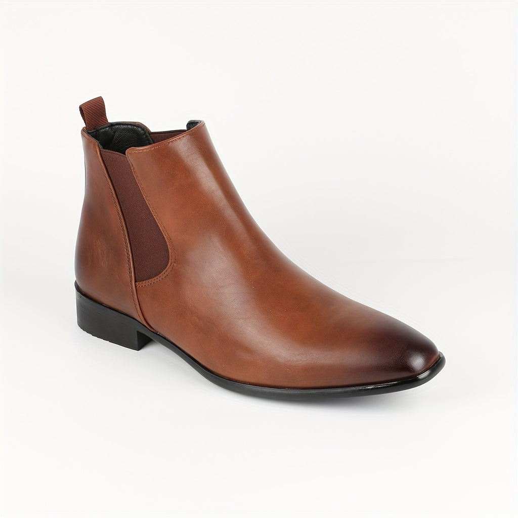 Eloura | Men’s Sleek Dress Chelsea Boots – Sharp Lines, Effortless Edge